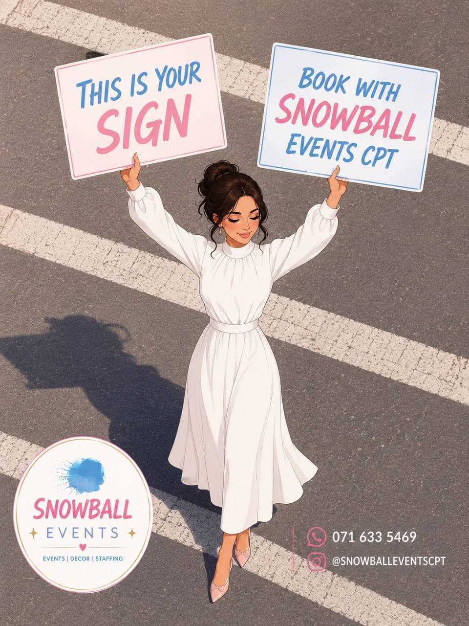 This is your sign to book with Snowball Events CPT